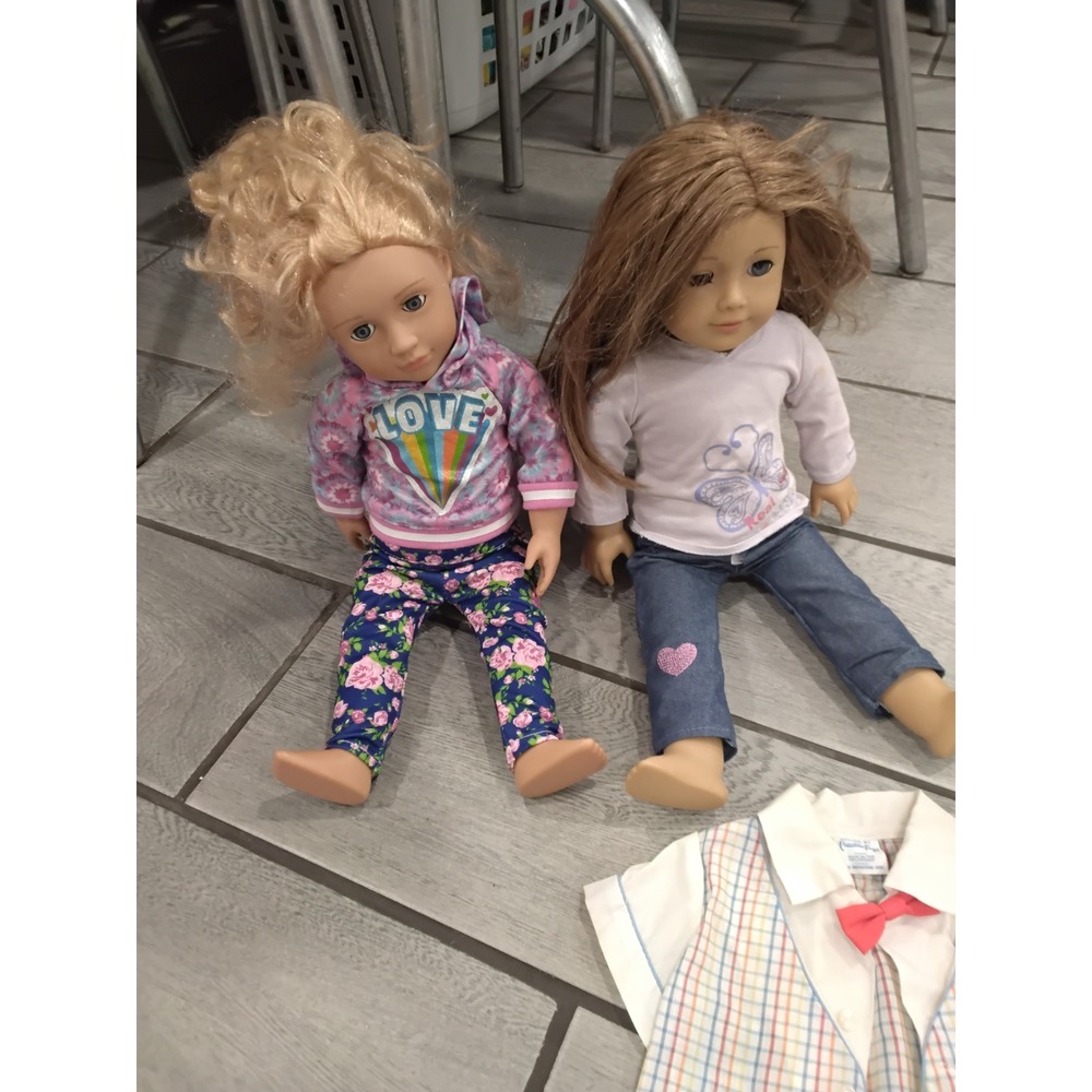 American Girl & Our Generation Doll Lot 18 Inch Dolls Clothing Accessories
